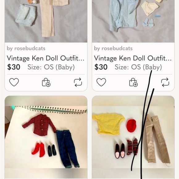 Ken doll from the 60’s outfits see pictures look who I found Barbie and Midge - Picture 15 of 15